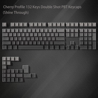 168 Keys Double Shot PBT Keycap Custom Keycap Cherry Profile Keyboard Keycaps for Cherry Gateron MX Switches Gaming Keyboard - Stan's Electronics