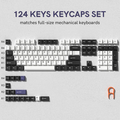 168 Keys Double Shot PBT Keycap Custom Keycap Cherry Profile Keyboard Keycaps for Cherry Gateron MX Switches Gaming Keyboard - Stan's Electronics