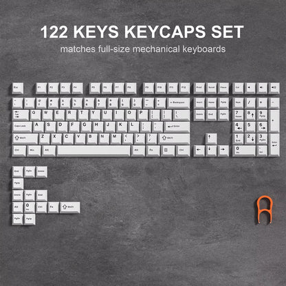 168 Keys Double Shot PBT Keycap Custom Keycap Cherry Profile Keyboard Keycaps for Cherry Gateron MX Switches Gaming Keyboard - Stan's Electronics