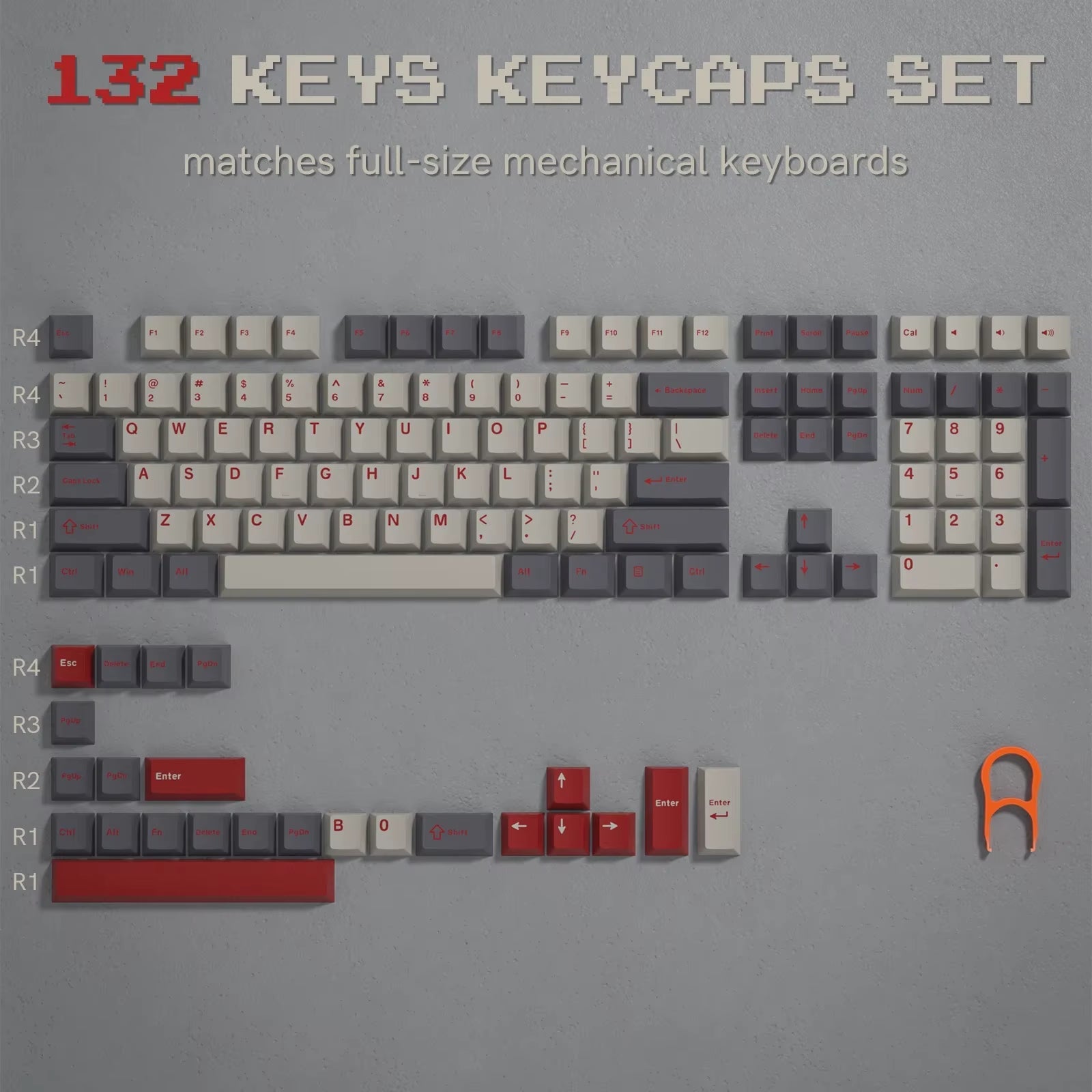 168 Keys Double Shot PBT Keycap Custom Keycap Cherry Profile Keyboard Keycaps for Cherry Gateron MX Switches Gaming Keyboard - Stan's Electronics