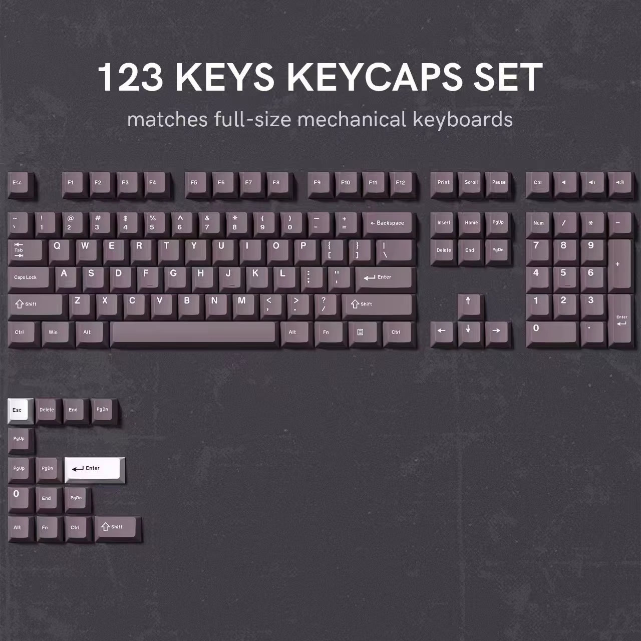 168 Keys Double Shot PBT Keycap Custom Keycap Cherry Profile Keyboard Keycaps for Cherry Gateron MX Switches Gaming Keyboard - Stan's Electronics