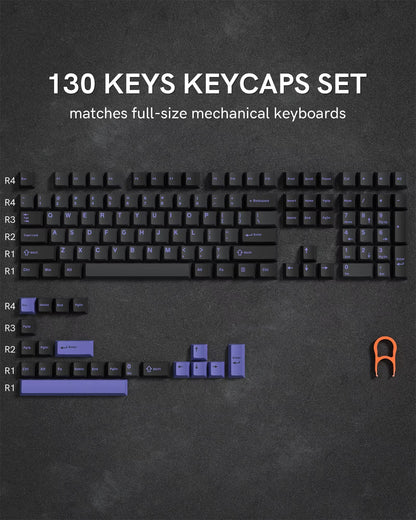168 Keys Double Shot PBT Keycap Custom Keycap Cherry Profile Keyboard Keycaps for Cherry Gateron MX Switches Gaming Keyboard - Stan's Electronics