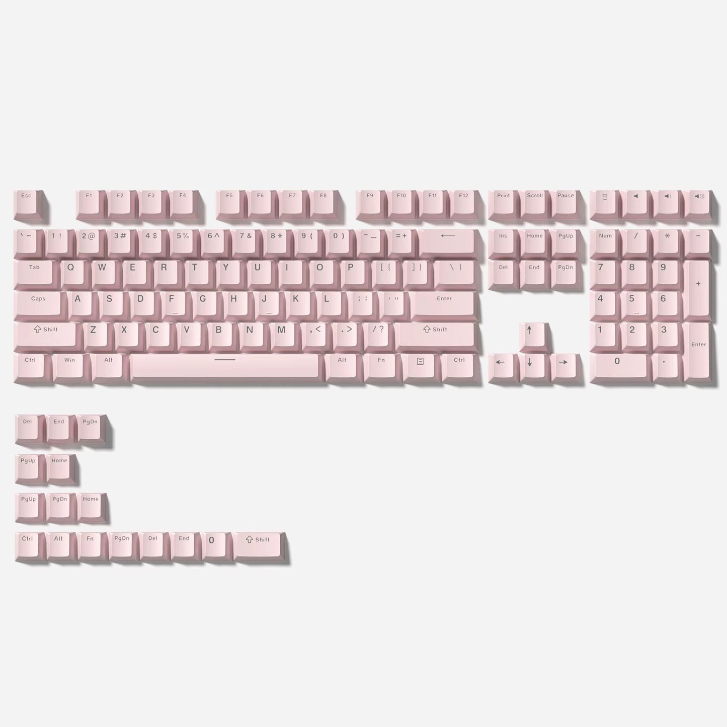 168 Keys Double Shot PBT Keycap Custom Keycap Cherry Profile Keyboard Keycaps for Cherry Gateron MX Switches Gaming Keyboard - Stan's Electronics