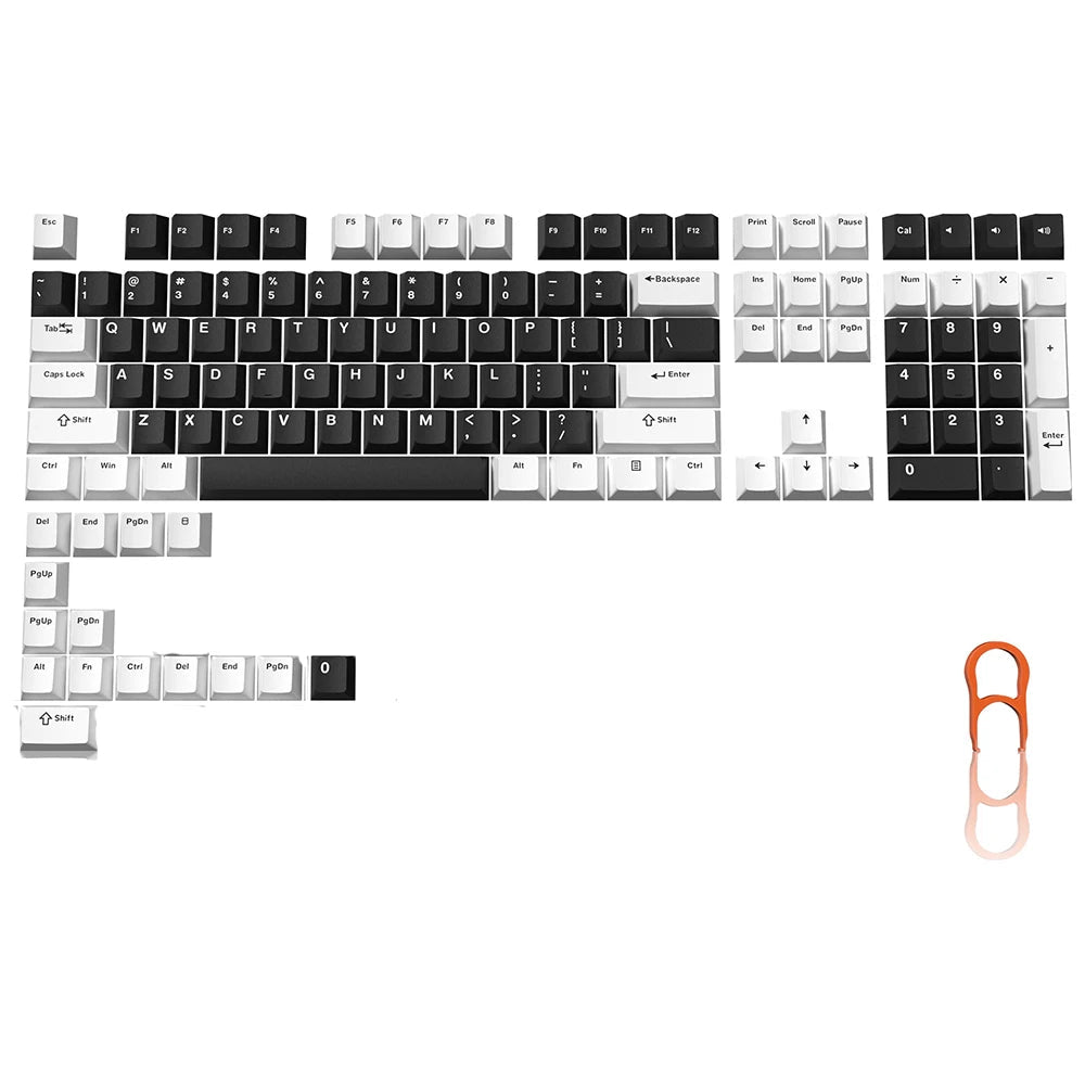 168 Keys Double Shot PBT Keycap Custom Keycap Cherry Profile Keyboard Keycaps for Cherry Gateron MX Switches Gaming Keyboard - Stan's Electronics