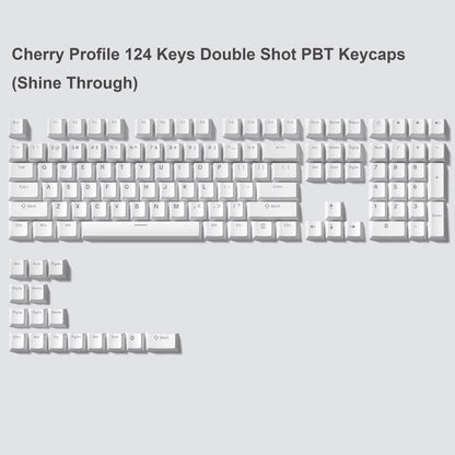 168 Keys Double Shot PBT Keycap Custom Keycap Cherry Profile Keyboard Keycaps for Cherry Gateron MX Switches Gaming Keyboard - Stan's Electronics