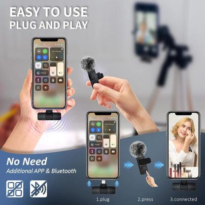 2-Pack Wireless Lavalier Clip-On Microphones - Stan's Electronics