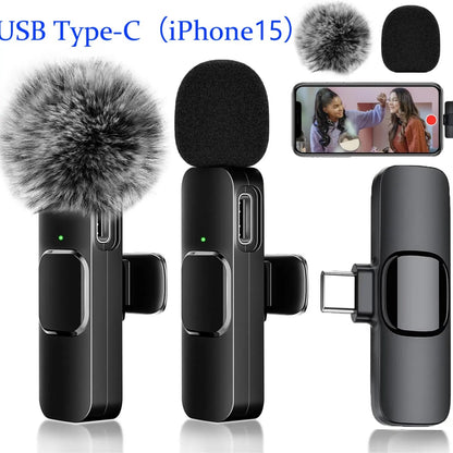 2-Pack Wireless Lavalier Clip-On Microphones - Stan's Electronics