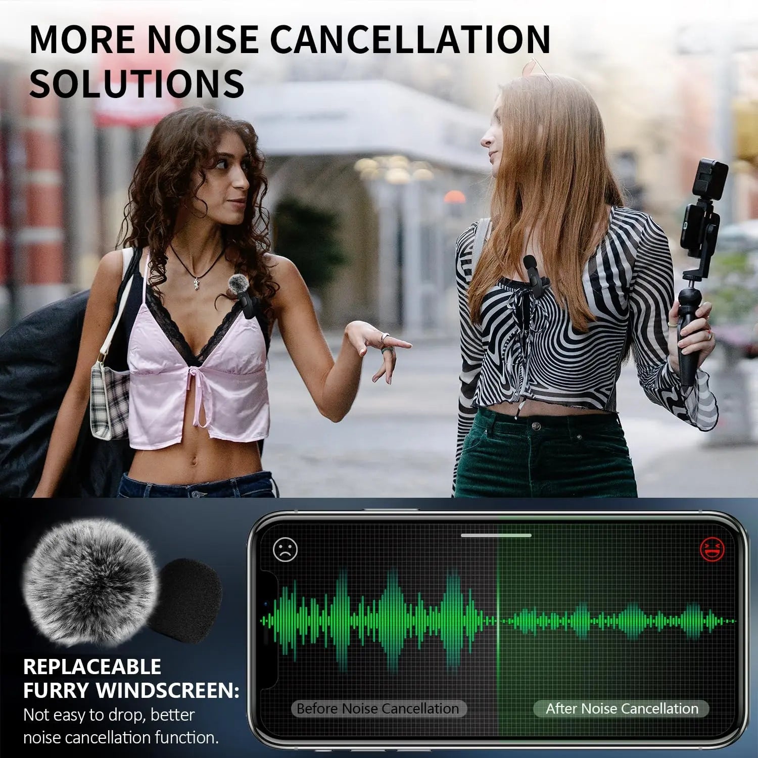 2-Pack Wireless Lavalier Clip-On Microphones - Stan's Electronics