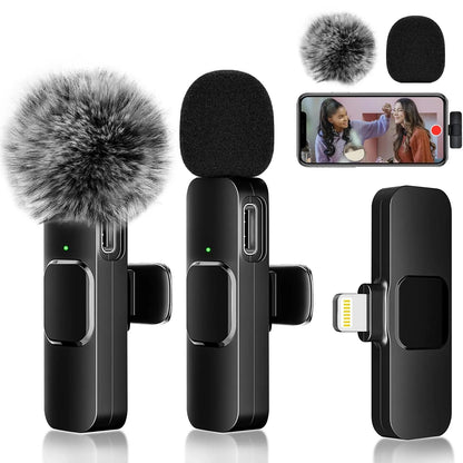 2-Pack Wireless Lavalier Clip-On Microphones - Stan's Electronics