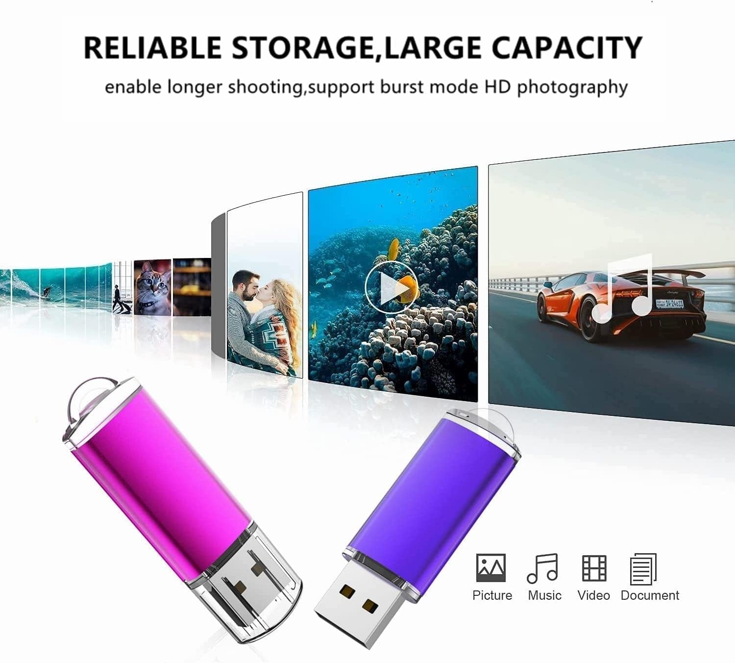 32GB Flash Drive USB 2.0 Flash Memory Stick Drive 10 Pack 32 GB USB Flash Drives Thumb Drive 32G Gig USB Drives Pen Drive Jump Drive, Mixed Colors - Stan's Electronics