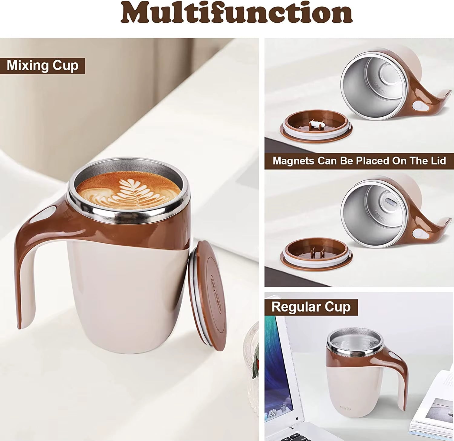 Automatic Self-Stirring Mug – Mix Smarter, Sip Smoother - Stan's Electronics