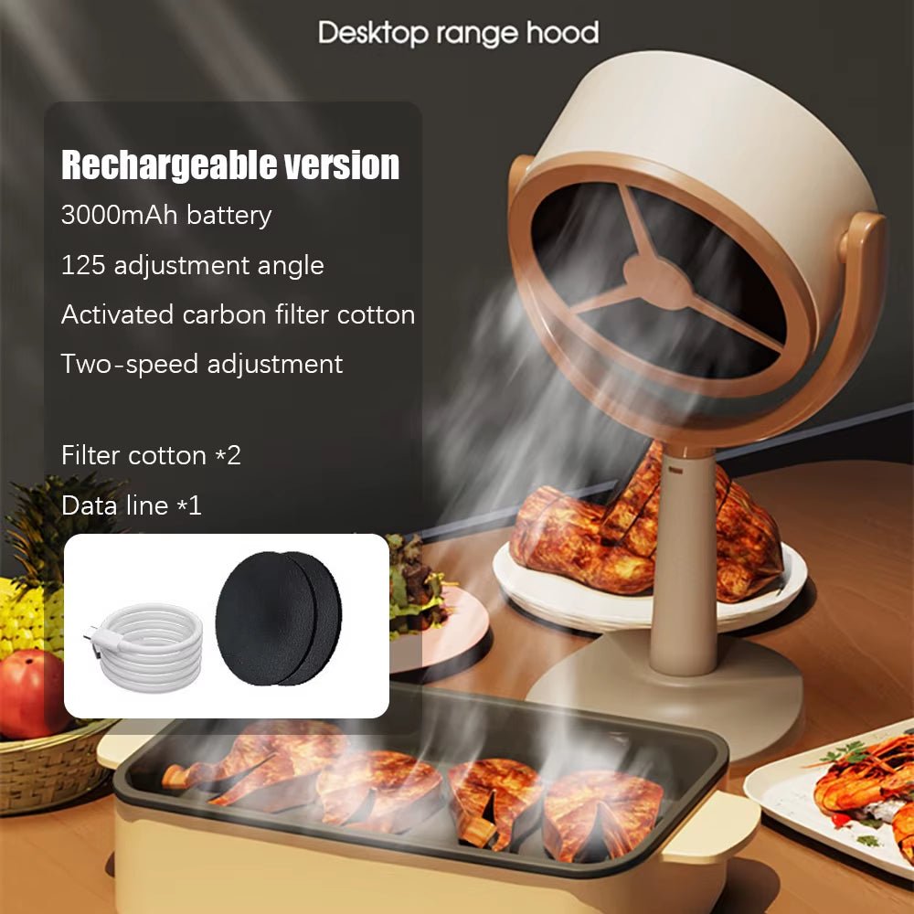 Clear the Air Instantly Cook Freely Without the Smoke Portable Power for a Cleaner Kitchen - Stan's Electronics