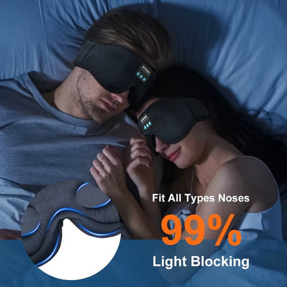 DreamTune 3D: Bluetooth Sleep Mask with Wireless Headset & Adjustable Eye Cover - Stan's Electronics