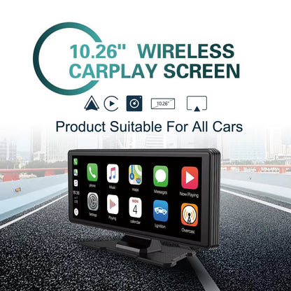 Drive Smart: 10.26-Inch Wireless CarPlay & Android Auto Multimedia Video Player - Stan's Electronics