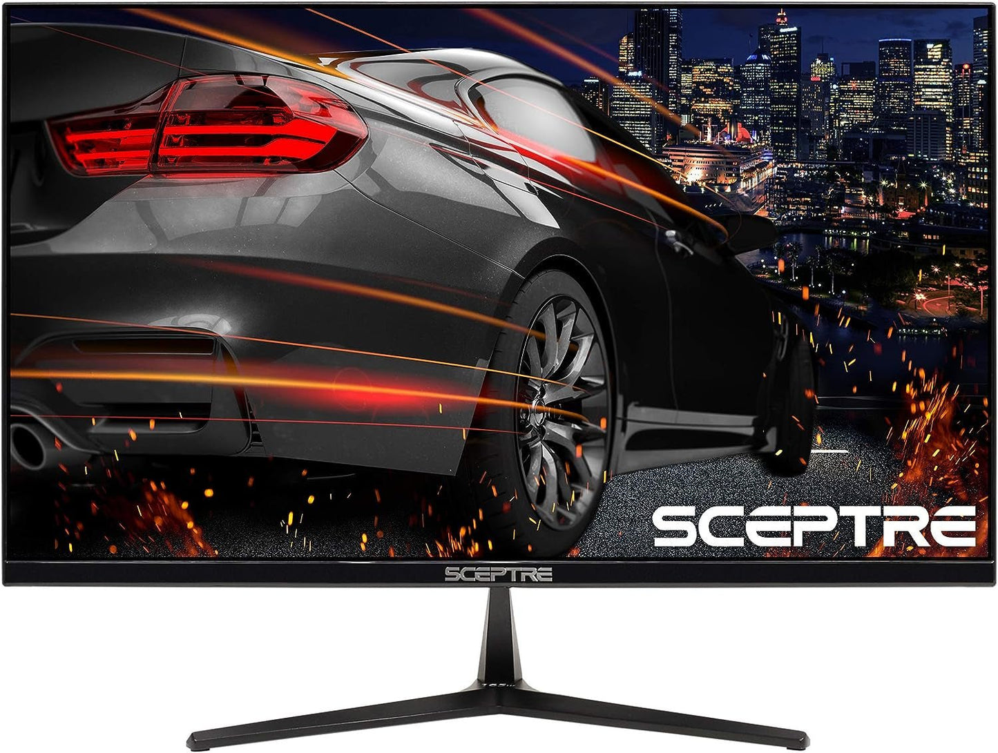 E255B-1658A 25" FHD 1080P 165Hz 144Hz 1Ms AMD Freesync Gaming LED Monitor 2X HDMI 2.0 1X Displayport RTS FPS Build-In Speakers, Machine Black, Metallic Black - Stan's Electronics