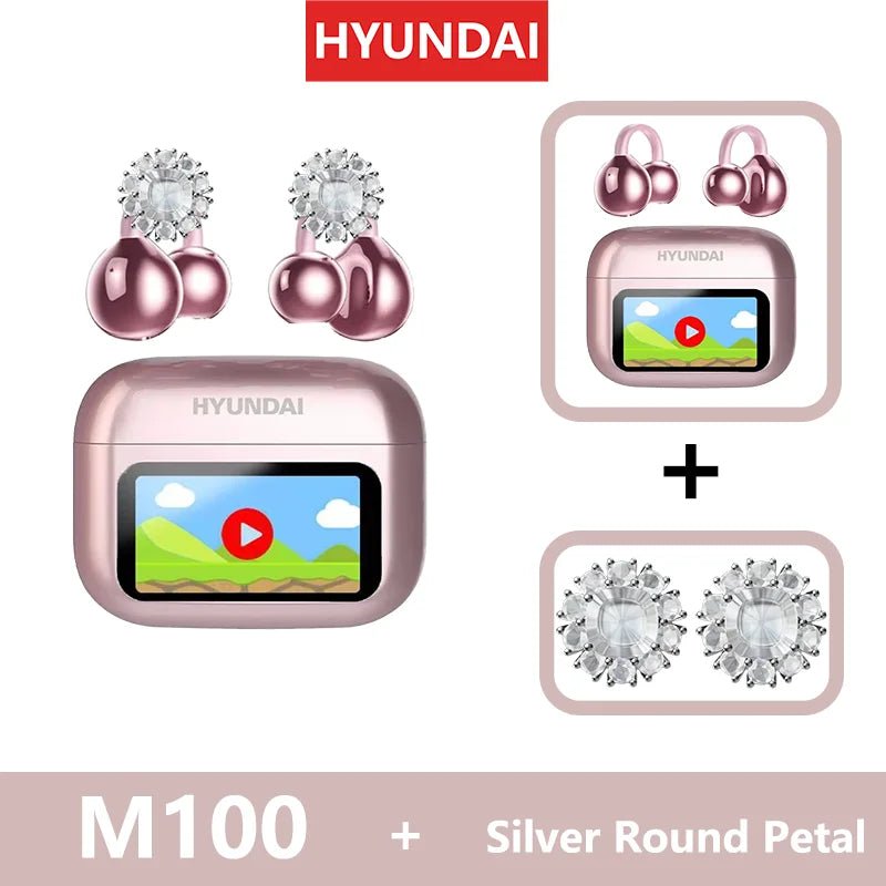 EchoGrip™ M100 ENC Ear Clip Earphones – Style, Sound, and Smart Control - Stan's Electronics