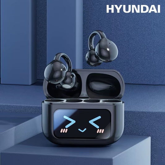 EchoGrip™ M100 ENC Ear Clip Earphones – Style, Sound, and Smart Control - Stan's Electronics