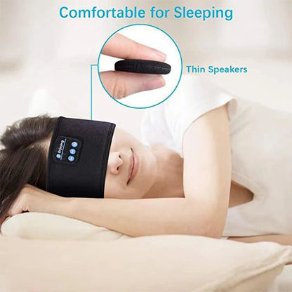 Enjoying Wireless Bluetooth Sleep Headband – Sleep, Sweat, and Stream in Total Comfort - Stan's Electronics