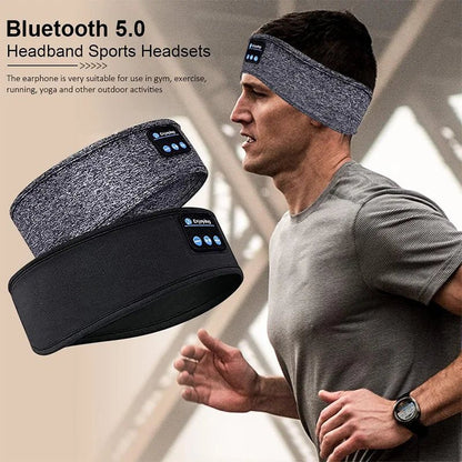 Enjoying Wireless Bluetooth Sleep Headband – Sleep, Sweat, and Stream in Total Comfort - Stan's Electronics