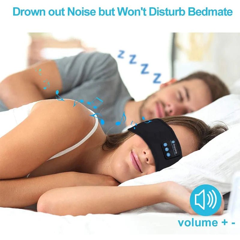 Enjoying Wireless Bluetooth Sleep Headband – Sleep, Sweat, and Stream in Total Comfort - Stan's Electronics