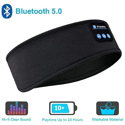 Enjoying Wireless Bluetooth Sleep Headband – Sleep, Sweat, and Stream in Total Comfort - Stan's Electronics