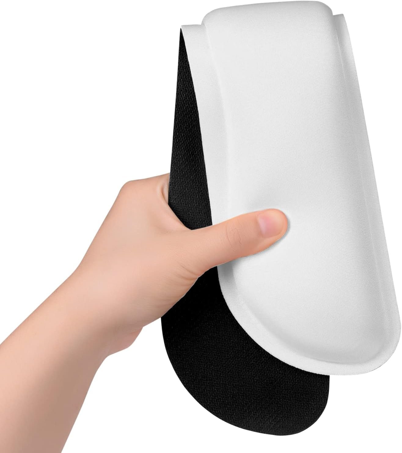 Enlarge Keyboard Wrist Rest, Memory Foam Wrist Cushion for Desk Mats Support, Cute Typing Pain Relief Keyboard Mouse Pad Rests Set with Non-Slip Base for Gaming Laptop Office, Ivory White - Stan's Electronics