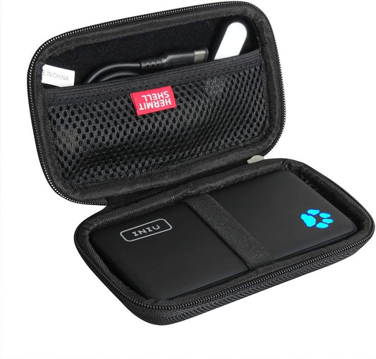 Hard Travel Case for INIU Portable Charger 10000Mah Power Bank [2022 Version] (Black) - Stan's Electronics