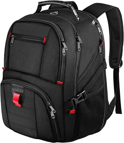 Large Laptop Backpack for Men, Heavy Duty Travel Backpack Carry on Flight Approved, 17 Inch College Work Bookbag, Water Resistant Business Backpack for Men Women, Mochilas Para Hombres - Stan's Electronics