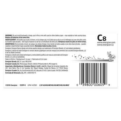 MAX C Batteries (4-Pack), C Cell Alkaline Batteries - Stan's Electronics