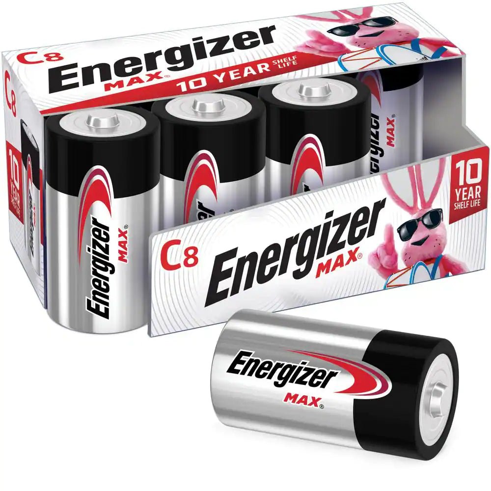 MAX C Batteries (4-Pack), C Cell Alkaline Batteries - Stan's Electronics