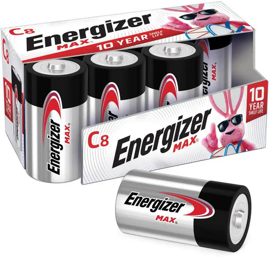 MAX C Batteries (4-Pack), C Cell Alkaline Batteries - Stan's Electronics