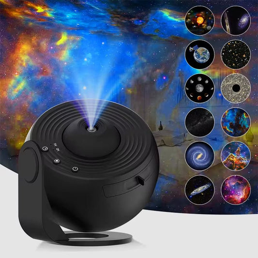 Planetarium Projector Galaxy Projector Star Projector 13 Sheets of Film Meet Fantasy of Starry Sky Extreme Romantic for Bedroom - Stan's Electronics