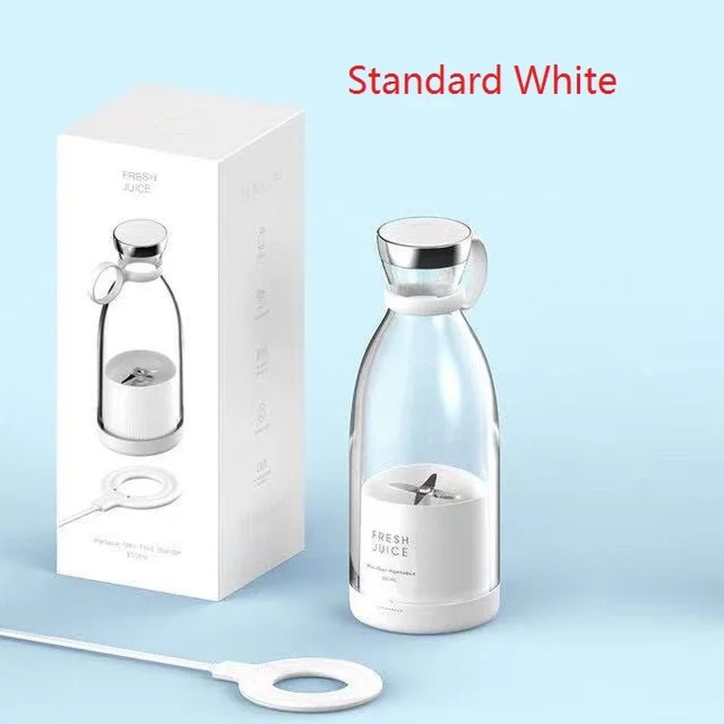 Portable Blender Juicer 350ML Mixeur Wireless Rechargeable Mini USB Juicer Cup Fruit Mixer Travel Bottle Smoothie Extractor - Stan's Electronics
