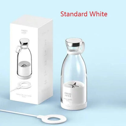 Portable Blender Juicer 350ML Mixeur Wireless Rechargeable Mini USB Juicer Cup Fruit Mixer Travel Bottle Smoothie Extractor - Stan's Electronics