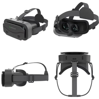 VR Glasses 3D Virtual Reality Headset Devices Helmet Lenses Goggles Smart for Smartphones Phone Cell Mobile Game Viar Viewer Set - Stan's Electronics