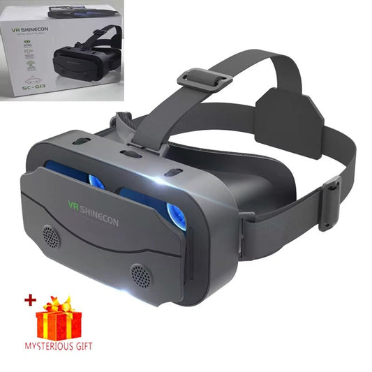 VR Glasses 3D Virtual Reality Headset Devices Helmet Lenses Goggles Smart for Smartphones Phone Cell Mobile Game Viar Viewer Set - Stan's Electronics