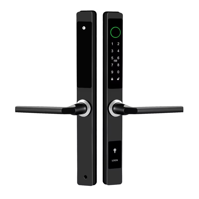 Waterproof Smart Lock – Fingerprint, Password & Card Access for Sliding Doors - Stan's Electronics